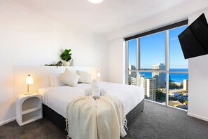 1 soverom, strykejern/-brett, reiseseng for barn og wi-fi