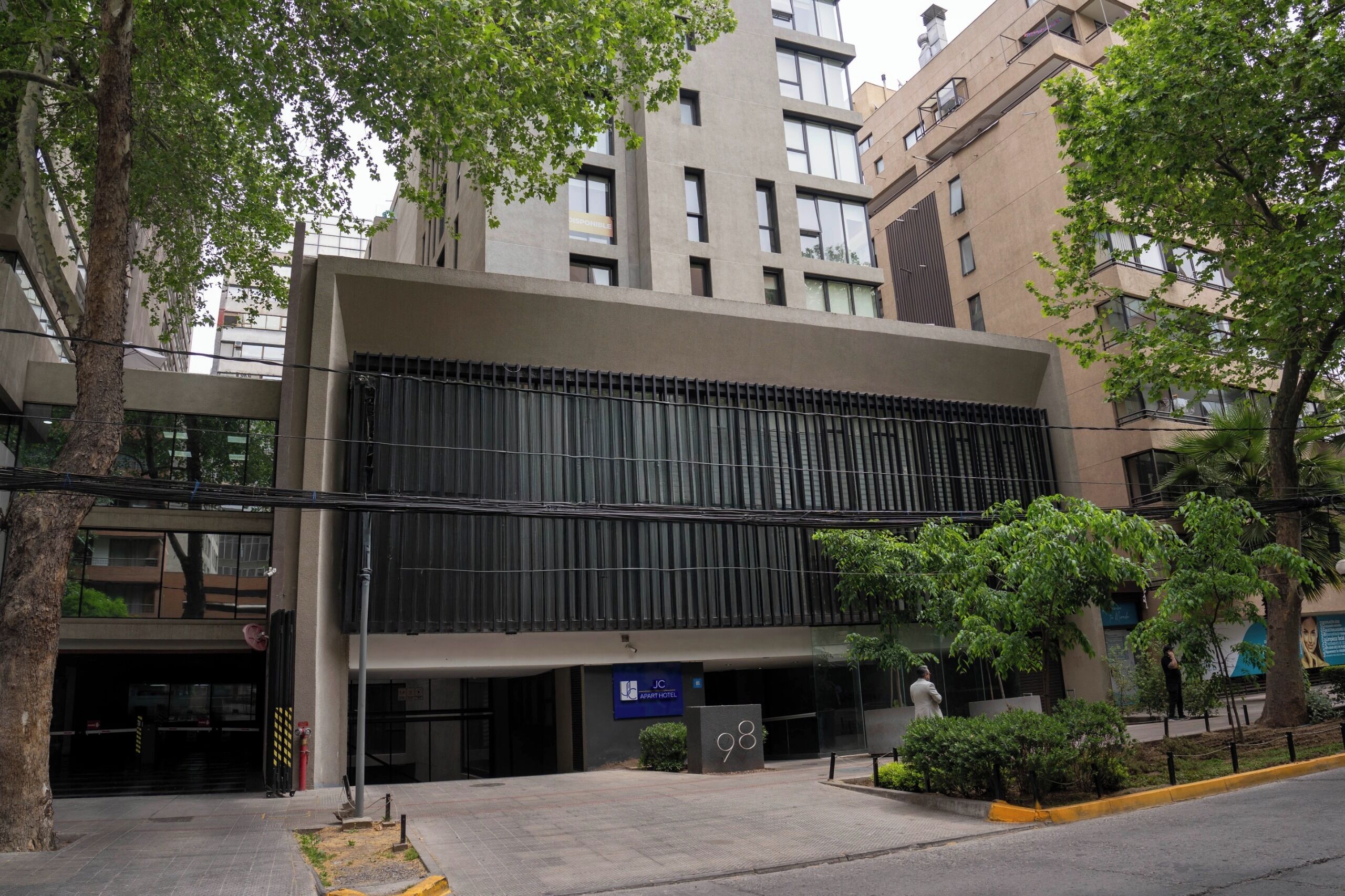 Fachada de la propiedad