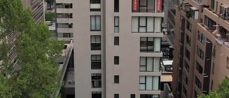 Fassade der Unterkunft