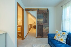 Interior - Mtn Cabin with Views, Hot Tub+Grill, Wood Stove, WiFi, Private & Close to Town. (Burnsville)