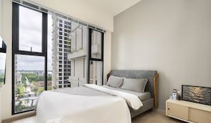 Luxury Apartment, 2 Bedrooms, Non Smoking | 2 bedrooms, blackout curtains, free WiFi - Yumy Homestay Grand Park City (Ho Chi Minh City)