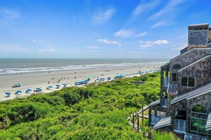 On the beach - Gorgeous Oceanfront Windswept on Kiawah with Stunning Ocean Views! (Kiawah Island)