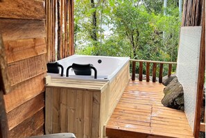 Baignoire à remous extérieure
