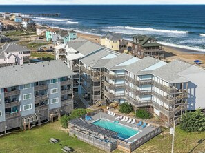 Exterior - 7081- Sea View, Oceanfront condo in Rodanthe! (Rodanthe)