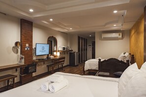 In-room safe, blackout curtains, free WiFi - Namtok Sarika Resotel (Nakhon Nayok)