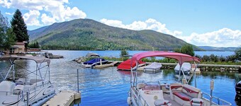 Lakefront Condo - Ground Floor - Fireplace + Two Patios - Ideal for Couples or Families