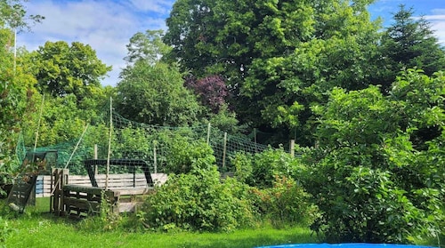 Part of a closed-down village school.