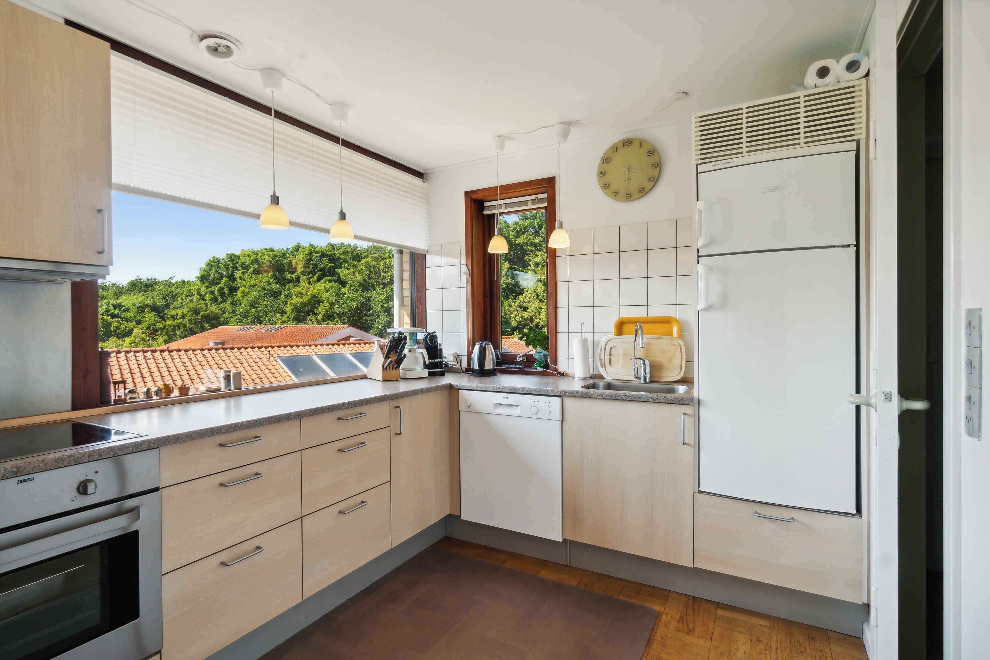 Kühlschrank, Ofen, Herdplatte, Geschirrspüler