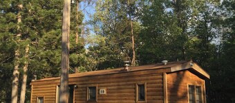 50 Amp Back in Site at Evergreen Hollow. Lots of Space. Semi-private & Secluded