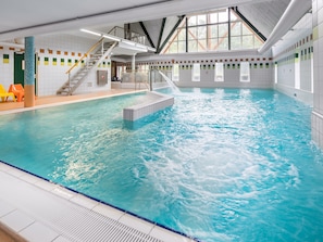 Outdoor pool - Chalet With Dishwasher, in a Nature Reserve (Hooghalen)