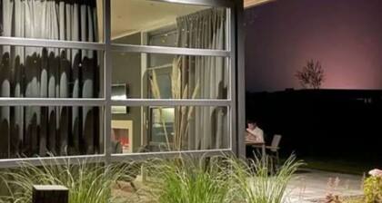 Modern Holiday Home With a Deco Fireplace