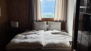 4 bedrooms, iron/ironing board, free WiFi, bed sheets