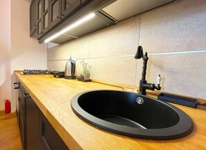 Fridge, oven, stovetop, dishwasher - Forest Oasis Studio: free Netflix and Disney+ (Predeal)