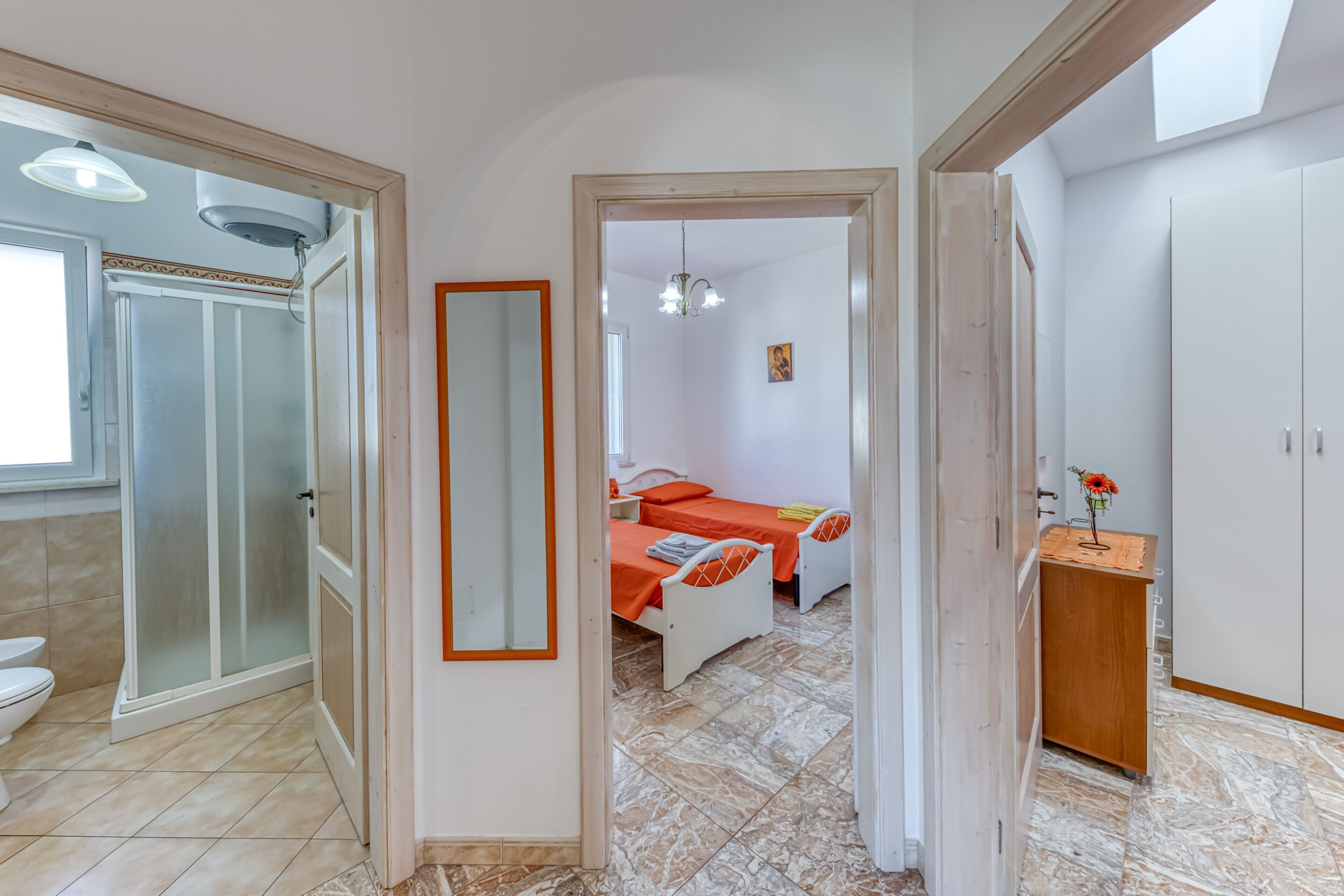 2 habitaciones, wifi gratis y ropa de cama 