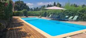 Pool - Villa 'A Suara' with Mountain View, Private Pool and Private Terrace (Canale-di-Verde)