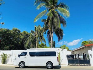 Façade de l’hébergement