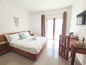 尊榮客房, 花園景觀 | 熨斗/熨衣板、免費無線上網、床單