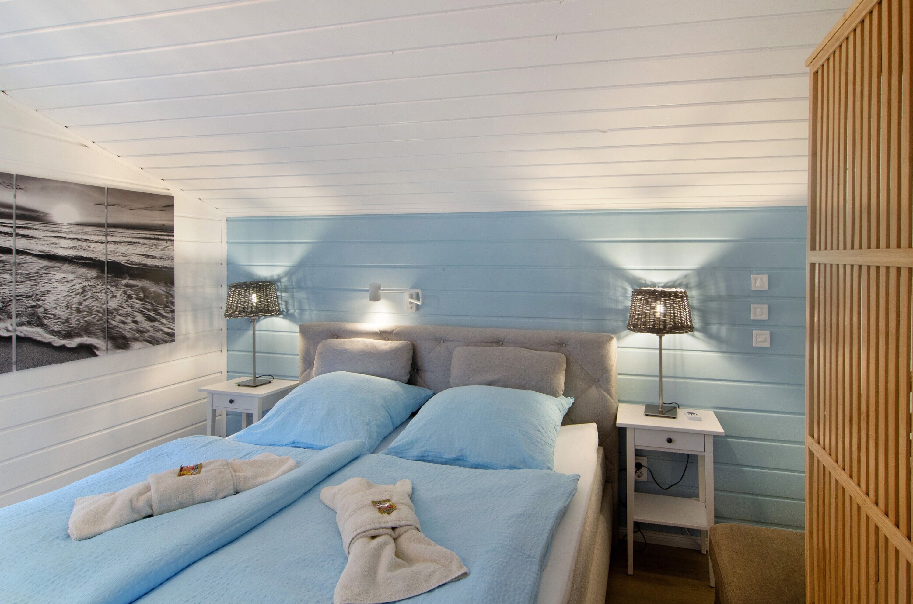 2 slaapkamers, een strijkplank/strijkijzer, gratis wifi, beddengoed