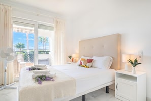 2 bedrooms, iron/ironing board, free WiFi, bed sheets - Mi Capricho Modern Sunshine, Mijas Costa, Spain (Mijas Costa)