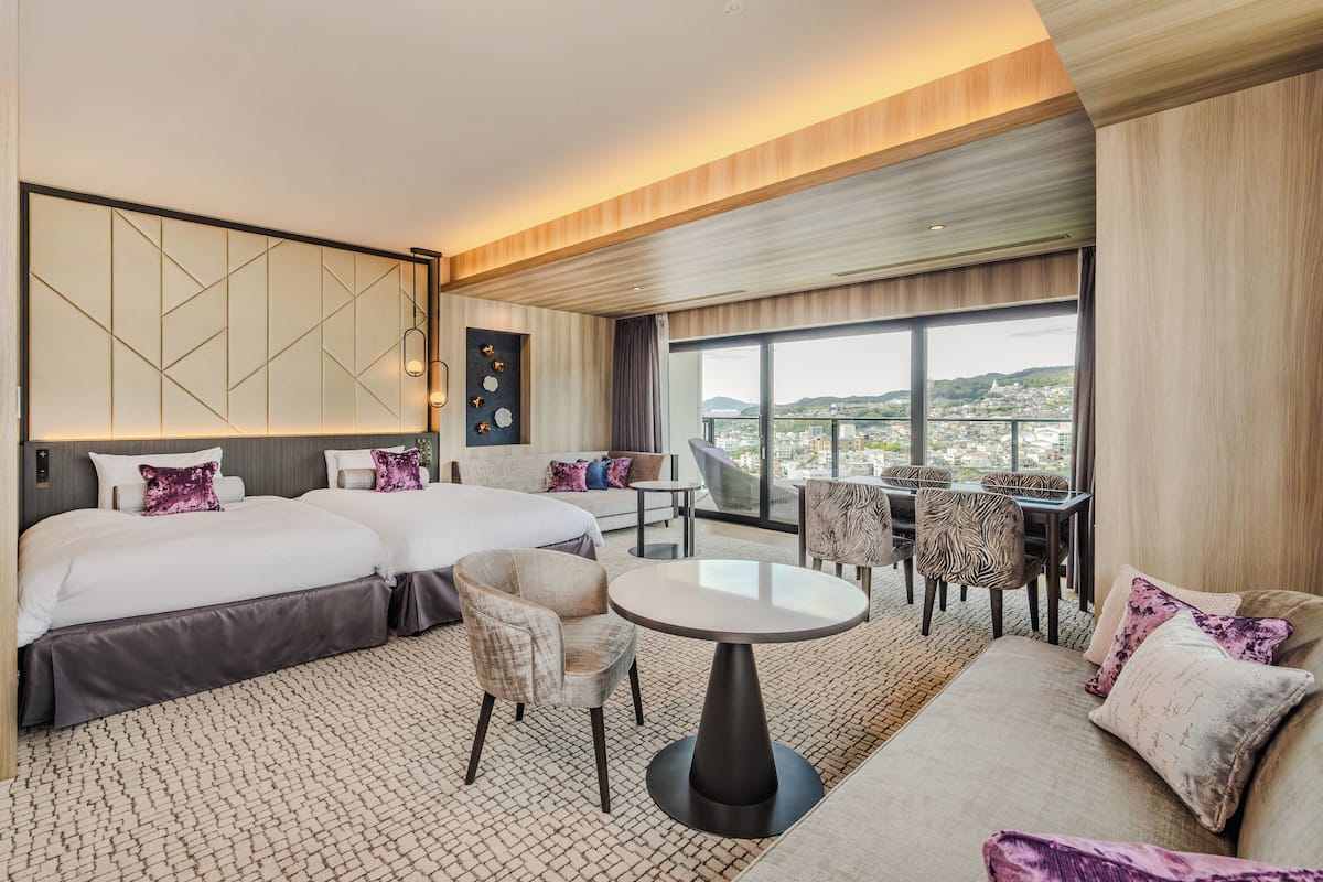 Luxury-Suite, Balkon (Stadium View)