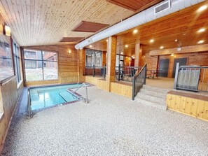 Indoor pool, a heated pool - Ski-In/Ski-Out Condo | Hot Tub + Mountain Views (Lutsen)