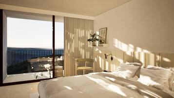 Scenic Room - Balcony | In-room safe, iron/ironing board, free WiFi, bed sheets