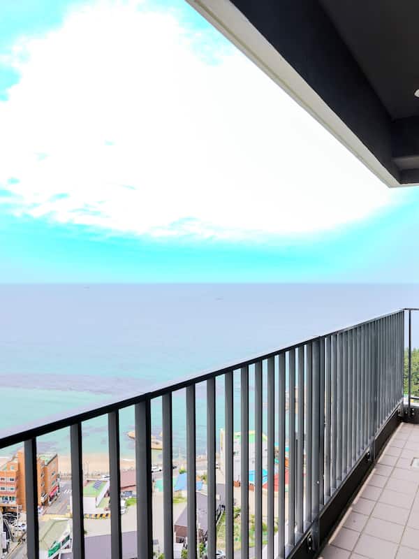 Camera, 1 camera da letto, balcone, vista oceano (Self Check-in) | Vista del balcone