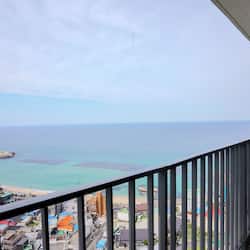 Camera, 1 camera da letto, balcone, vista oceano (Self Check-in) | Vista spiaggia/mare