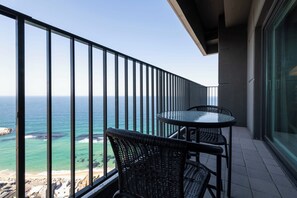 Værelse - 1 soveværelse - balkon - havudsigt (Self Check-in) | Terrasse/gårdhave