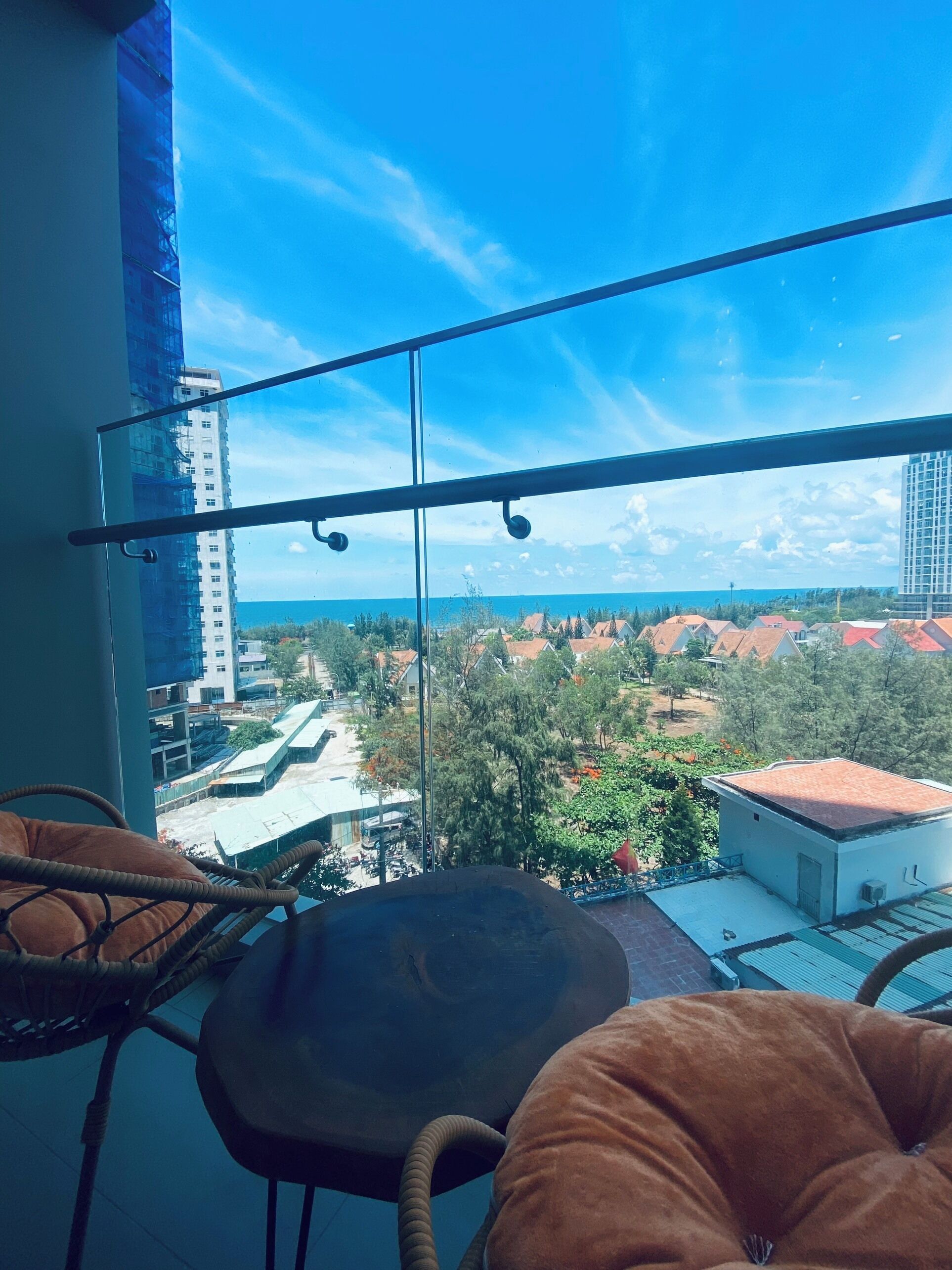 Standard Apartment, 3 Bedrooms, Balcony, Beach View | Balcony