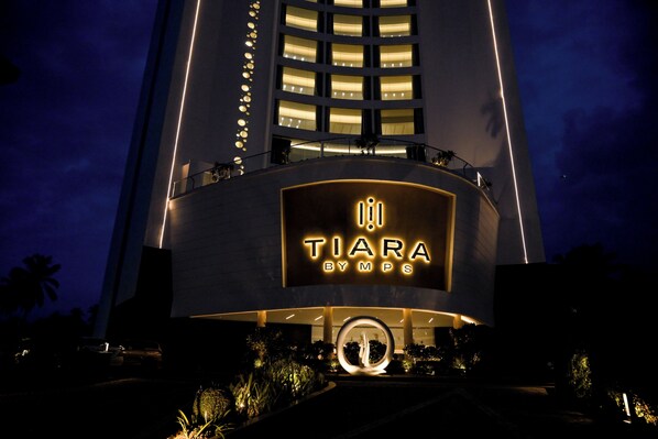 Fachada de la propiedad