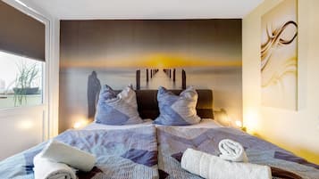 1 Schlafzimmer, Bügeleisen/Bügelbrett, kostenloses WLAN, Bettwäsche