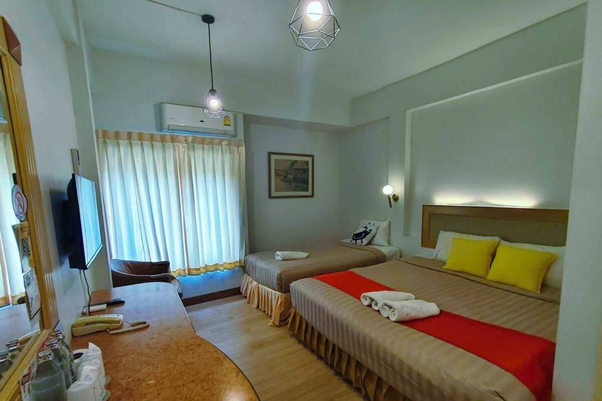 Quarto triplo luxo, 3 quartos | Camas extras