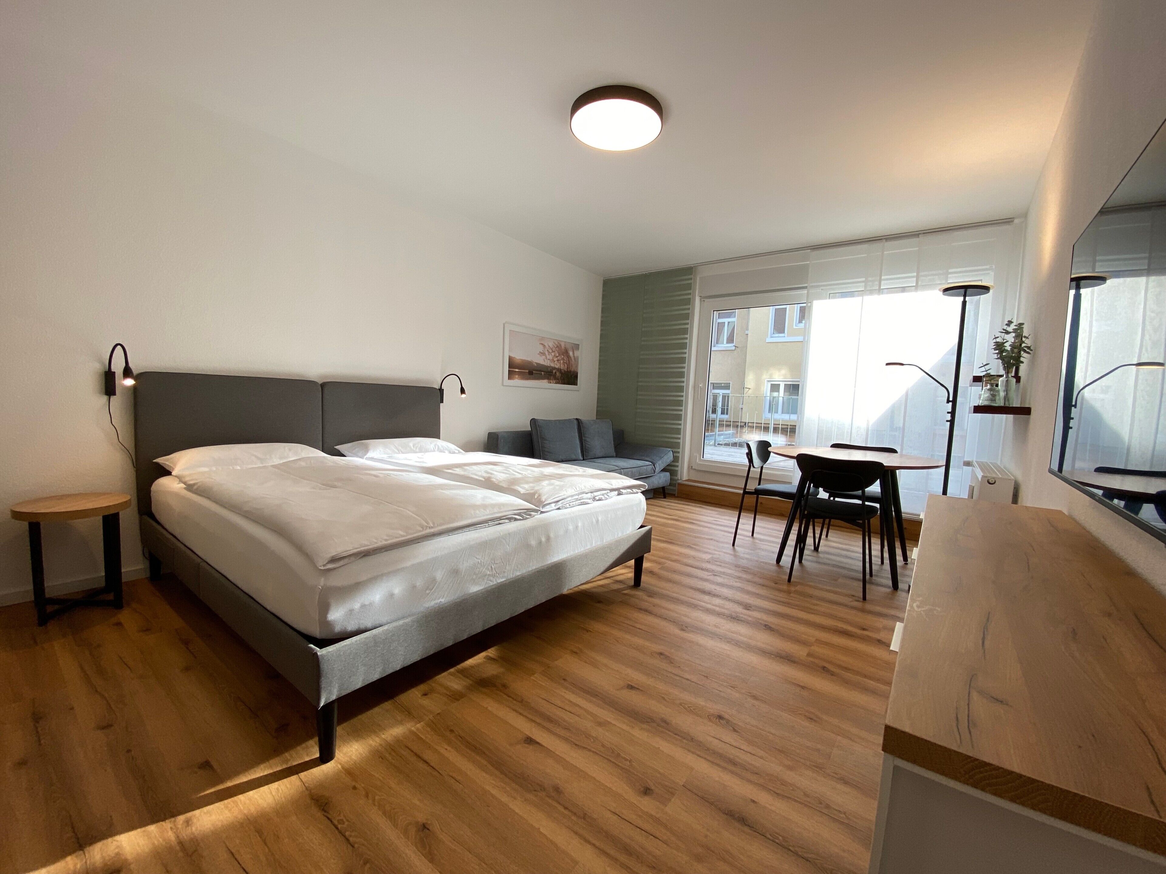 1 Schlafzimmer, kostenloses WLAN, Bettwäsche