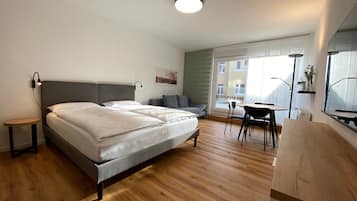 1 Schlafzimmer, kostenloses WLAN, Bettwäsche