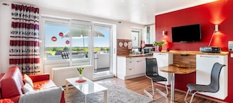 Appartement 'Korthals 42' avec vue sur mer et balcon
