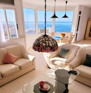 TV - Ferienhaus El Musgo mit Meerblick und Pool (Costa Adeje)