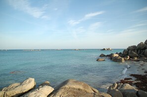 Na praia 