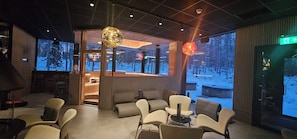Lobby sitting area