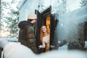 Front of property - Invisible Forest Lodge (Rovaniemi)