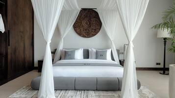 Villa, 5 Bedrooms, Pool Access | 5 bedrooms, Egyptian cotton sheets, premium bedding, down duvets