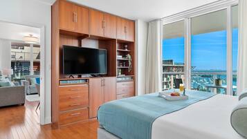 1 bedroom, iron/ironing board, travel crib, WiFi