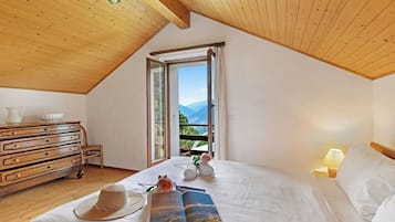 Chalet Keluarga, 1 kamar tidur, tepi gunung (Rustico San Martin) | 1 kamar tidur, Wi-Fi gratis, dan seprai linen