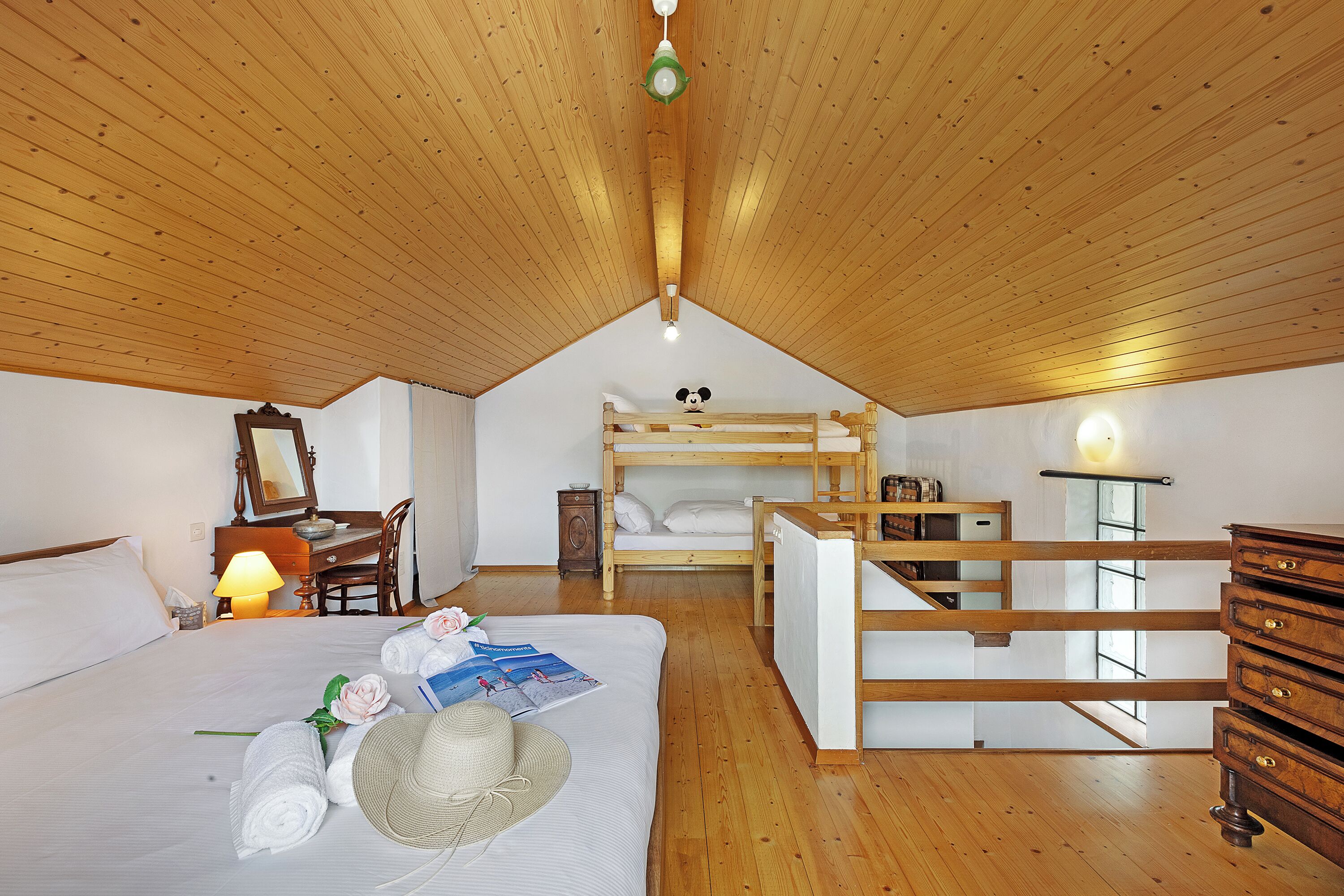 Chalet Keluarga, beberapa kamar, tepi gunung (Rustico San Martin) | 1 kamar tidur, Wi-Fi gratis, dan seprai linen