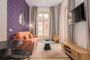 Departamento | Área de sala de estar | Televisión LED de 40 pulgadas con canales por cable