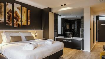 1 chambre, draps en coton égyptien, literie de qualité supérieure