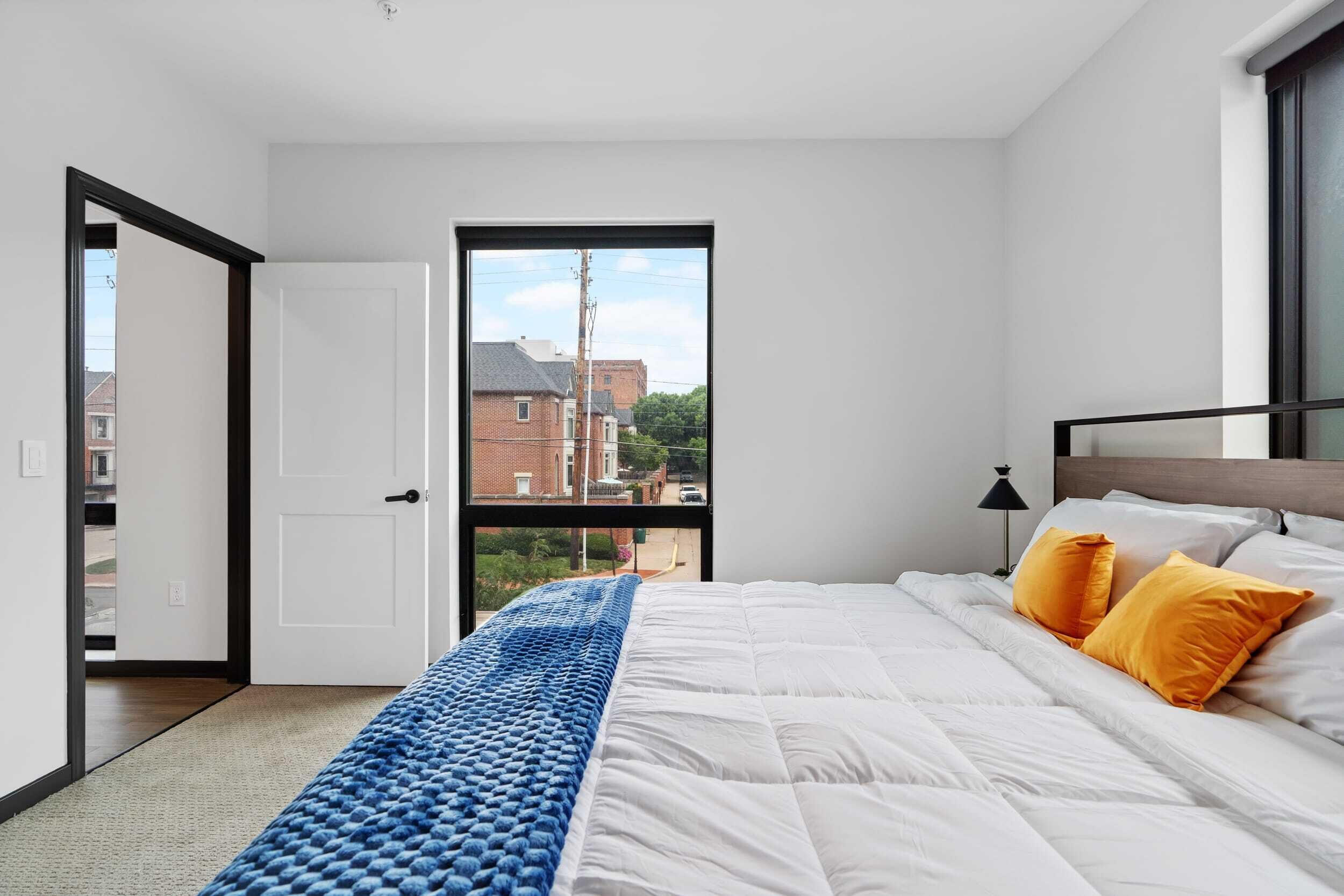 2 soveværelser, skrivebord, strygejern/strygebræt, Wi-Fi