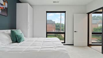 2 sovrum, skrivbord, strykjärn/strykbräda och wi-fi