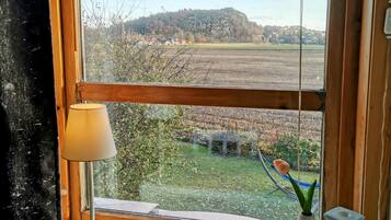 3 bedrooms, laptop workspace, blackout curtains, iron/ironing board