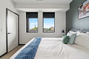 1 Schlafzimmer, Schreibtisch, Bügeleisen/Bügelbrett, WLAN